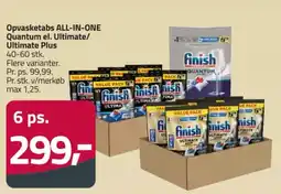 Fleggaard Opvasketabs ALL-IN-ONE Quantum el. Ultimate/ Ultimate Plus tilbud