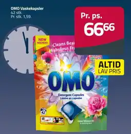 Fleggaard OMO Vaskekapsler tilbud