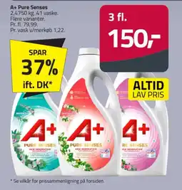 Fleggaard A+ Pure Senses tilbud
