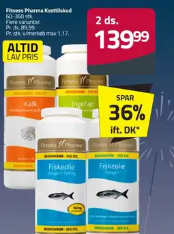 Fleggaard Fitness Pharma Kosttilskud tilbud
