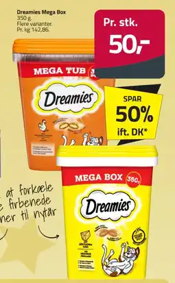 Fleggaard Dreamies Mega Box tilbud