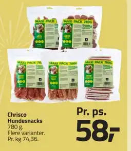 Fleggaard Chrisco Hundesnacks tilbud