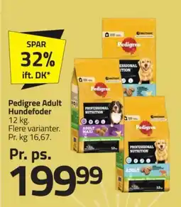 Fleggaard Pedigree Adult Hundefoder tilbud