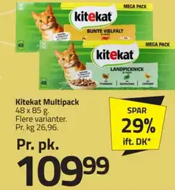 Fleggaard Kitekat Multipack tilbud