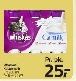 Fleggaard Whiskas Kattemælk tilbud