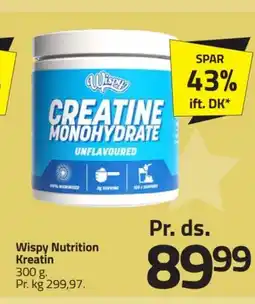 Fleggaard Wispy Nutrition Kreatin tilbud