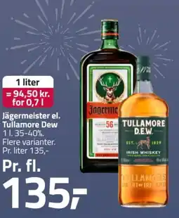Fleggaard Jägermeister el. Tullamore Dew tilbud