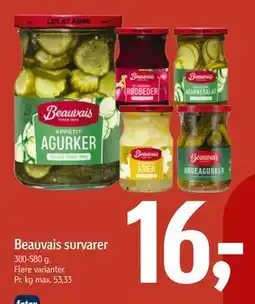 Føtex Beauvais survarer tilbud