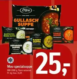 Føtex Mou specialsuppe tilbud