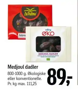 Føtex Medjoul dadler tilbud