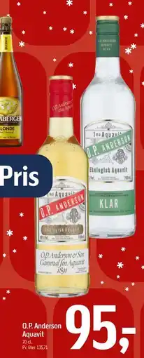 Føtex O.P. Anderson Aquavit tilbud