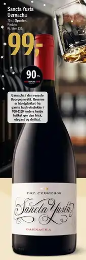 Føtex Sancta Yusta Gernacha tilbud