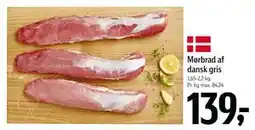 Føtex Mørbrad af dansk gris tilbud