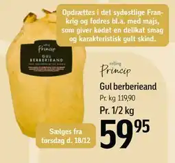 Føtex Gul berberieand tilbud