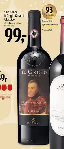 Føtex San Felice Il Grigio Chianti Classico tilbud