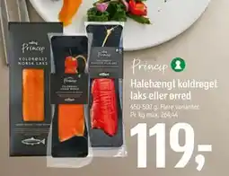 Føtex Halehængt koldrøget laks eller ørred tilbud