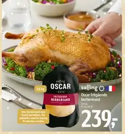 Føtex Oscar fritgående berberieand tilbud