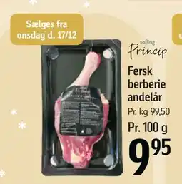 Føtex Fersk berberie andelår tilbud