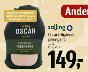 Føtex Oscar fritgående pekingand tilbud