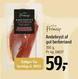 Føtex Andebryst af gul berberiand tilbud