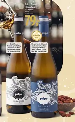 Føtex Pulpo Godello eller Albarino tilbud