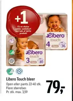 Føtex Libero Touch bleer tilbud