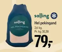 Føtex Hel pekingand tilbud