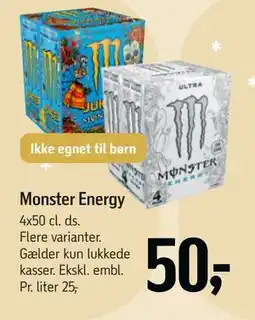 Føtex Monster Energy tilbud