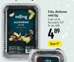 Føtex Aluforme med låg tilbud