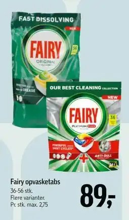 Føtex Fairy opvasketabs tilbud