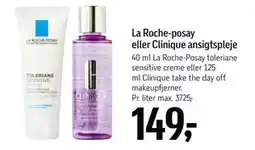 Føtex La Roche-posay eller Clinique ansigtspleje tilbud