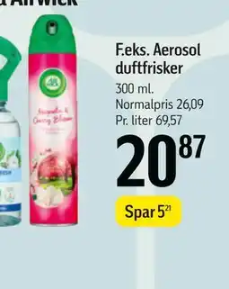 Føtex Aerosol duftfrisker tilbud
