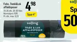 Føtex Træk&Luk affaldsposer tilbud