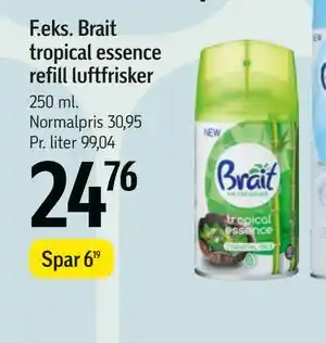 Føtex Brait tropical essence refill luftfrisker tilbud