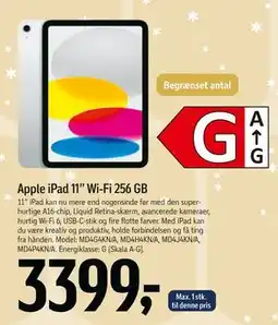 Føtex Apple iPad 11” Wi-Fi 256 GB tilbud
