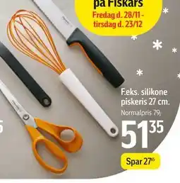Føtex Silikone piskeris 27 cm tilbud