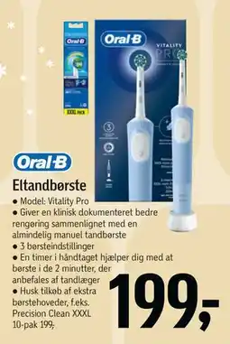 Føtex Eltandbørste tilbud