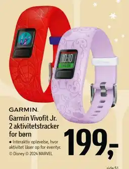 Føtex Garmin Vivofit Jr. 2 aktivitetstracker for børn tilbud