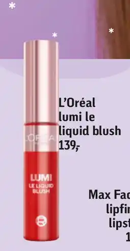Føtex L’Oréal lumi le liquid blush tilbud
