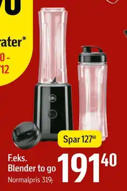 Føtex Blender to go tilbud