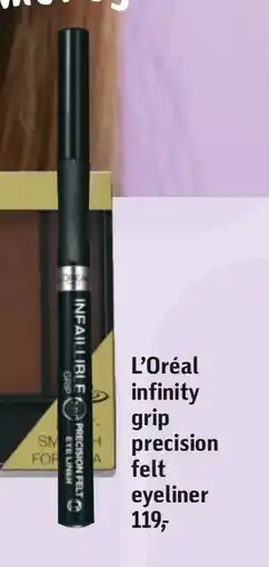 Føtex L’Oréal infinity grip precision felt eyeliner tilbud