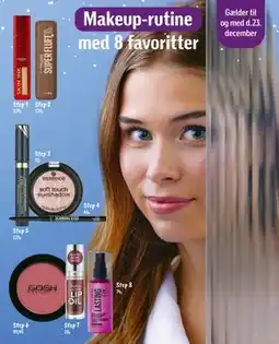 Føtex Makeup-rutine med 8 favoritter tilbud