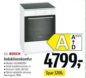 Føtex Induktionskomfur tilbud