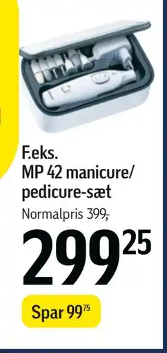 Føtex MP 42 manicure/ pedicure-sæt tilbud