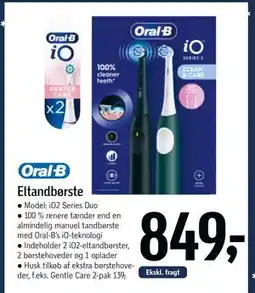 Føtex Eltandbørste tilbud