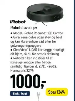 Føtex Robotstøvsuger tilbud