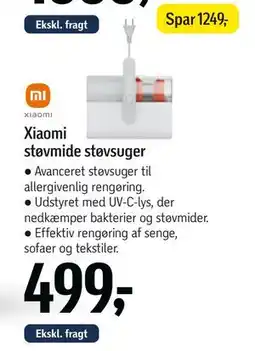 Føtex Xiaomi støvmide støvsuger tilbud