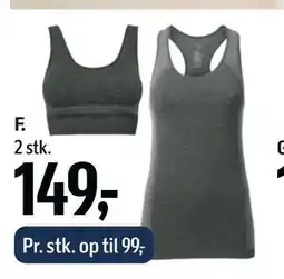 Føtex Seamless top eller BH tilbud