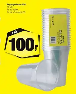 Calle Engangsølkrus 40 cl tilbud