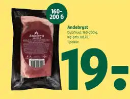 Coop 365 Andebryst tilbud